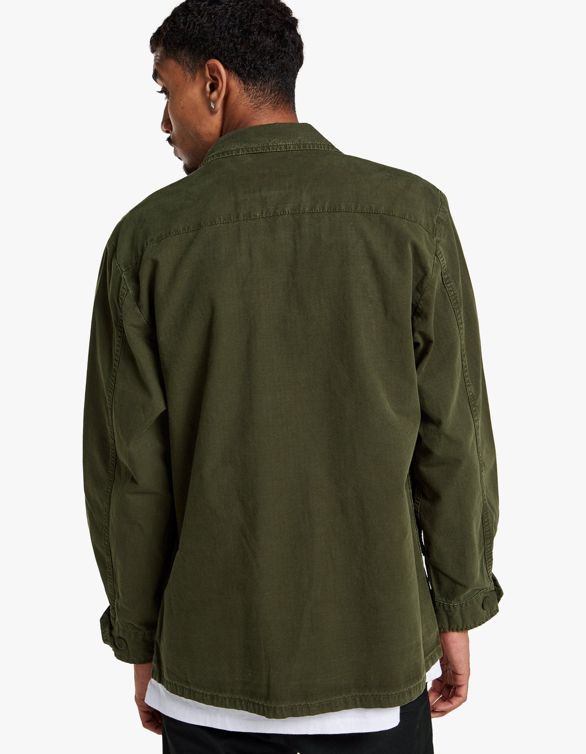 Superette | Jungle Fatigue Shirt Jacket - Dark Green