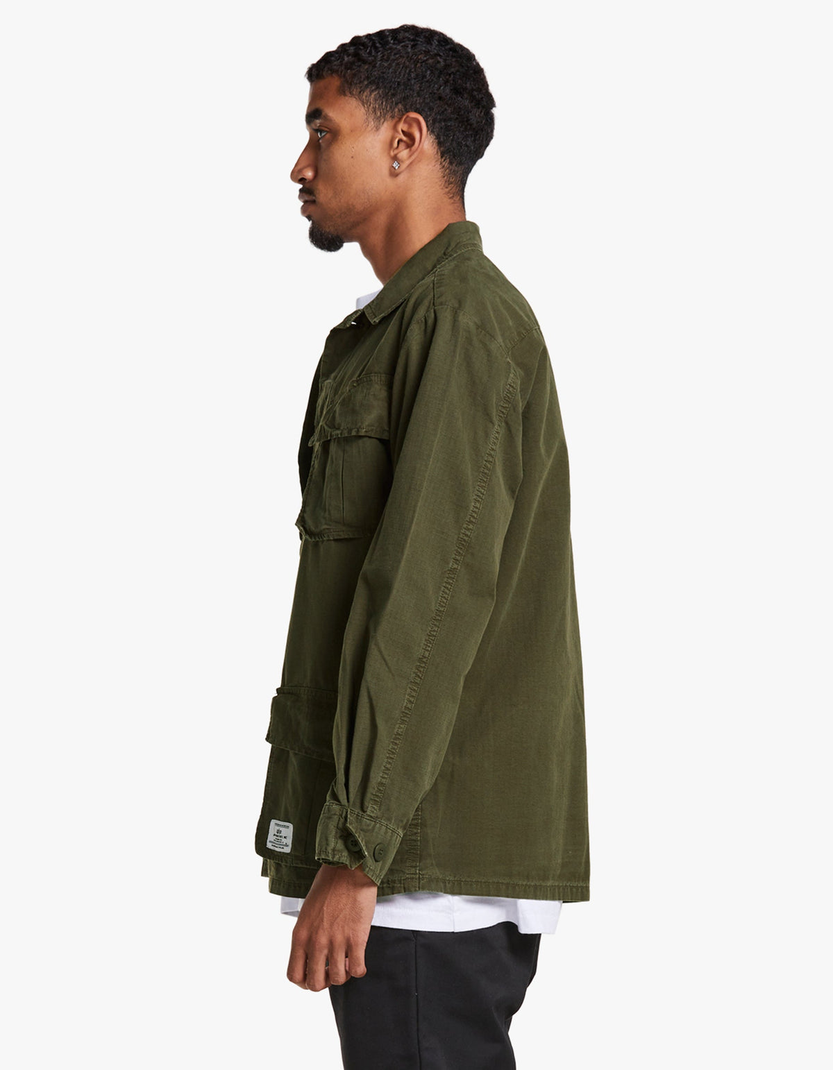 Superette | Jungle Fatigue Shirt Jacket - Dark Green