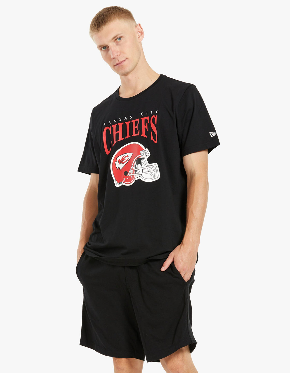 New era Kansas City Chiefs Team Logo Short Sleeve T-Shirt Black