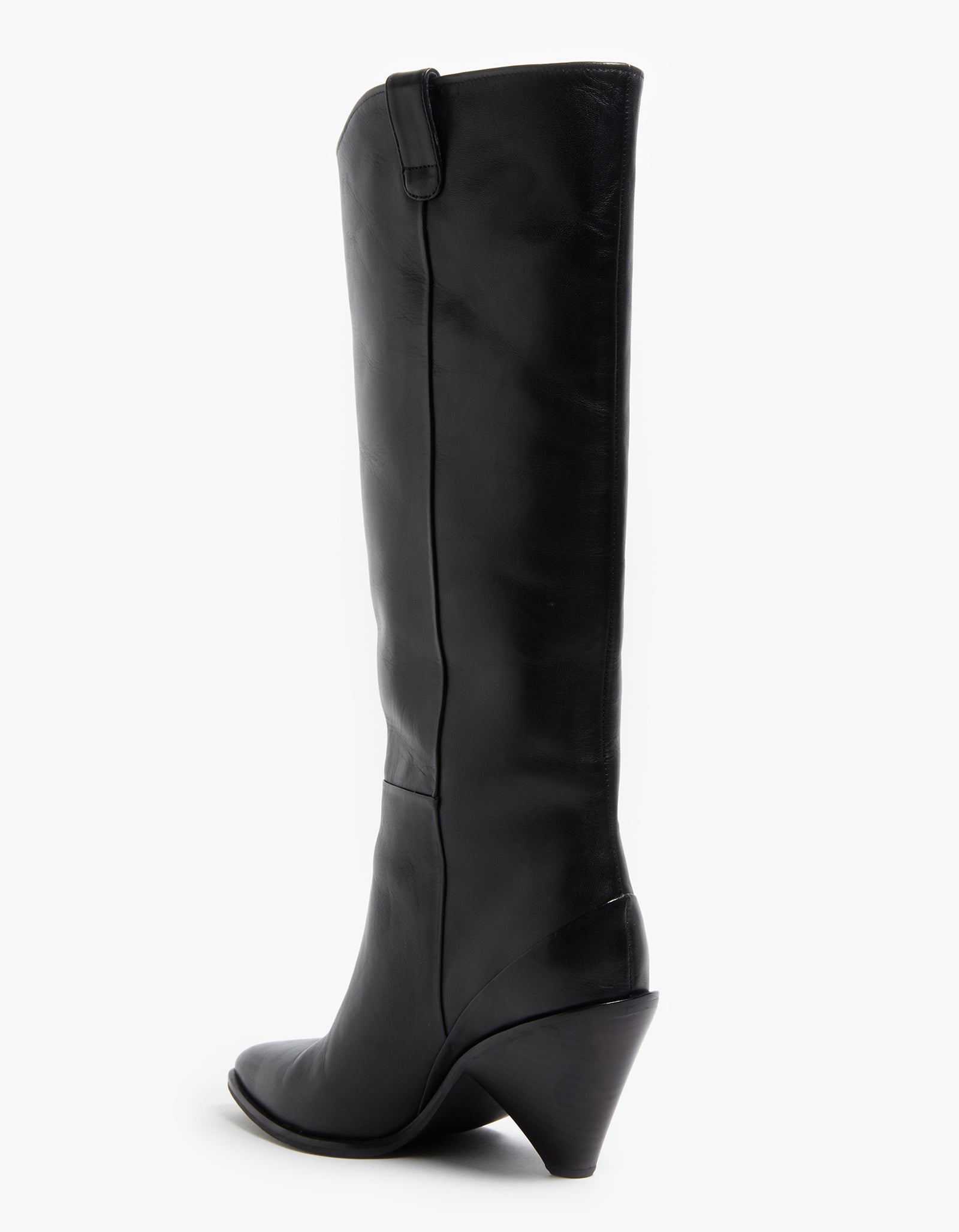 Superette La Tribe x Frankie Knee High Boot Black Leather