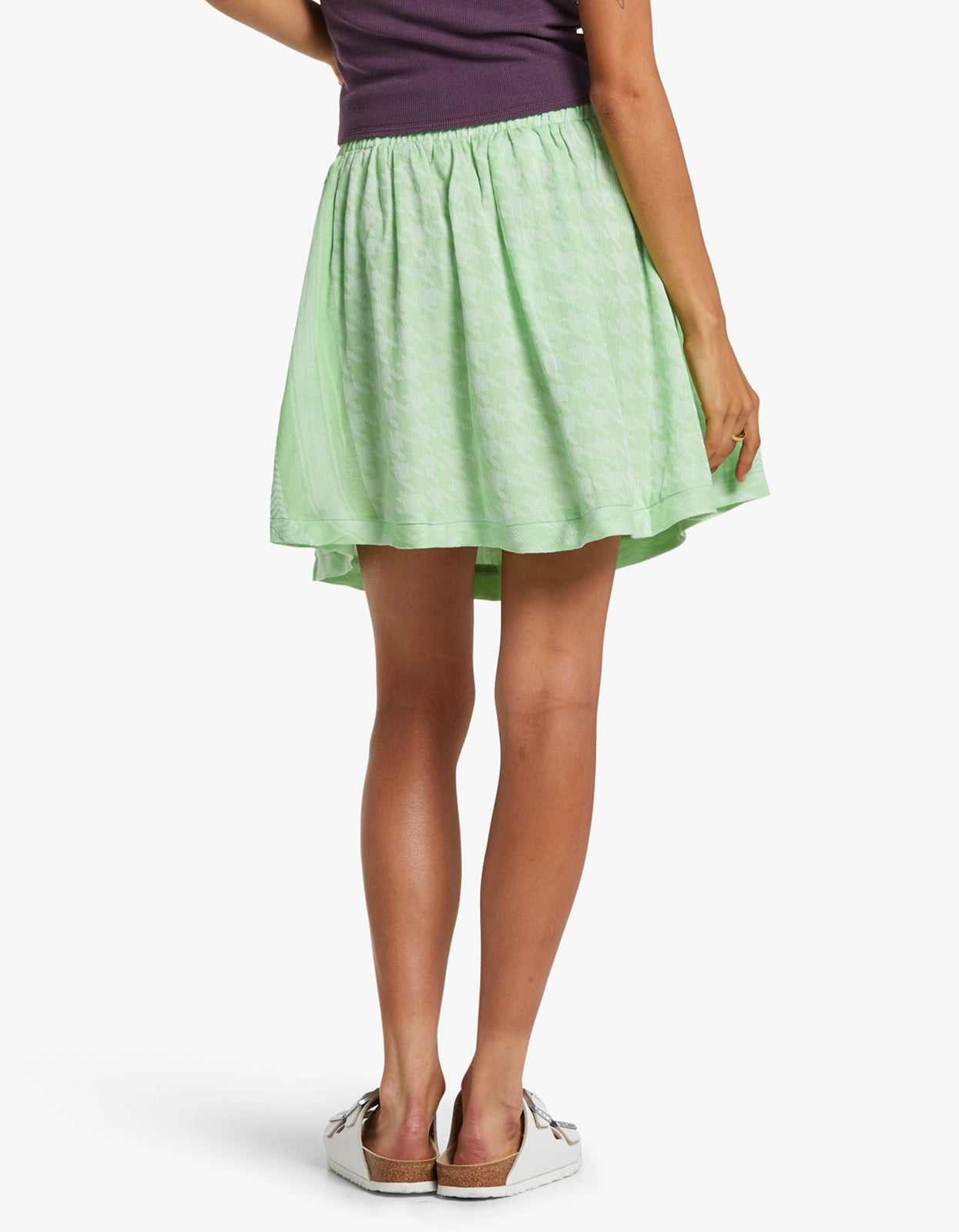 Light green lily flower jumper skirt & short bolero – remulia