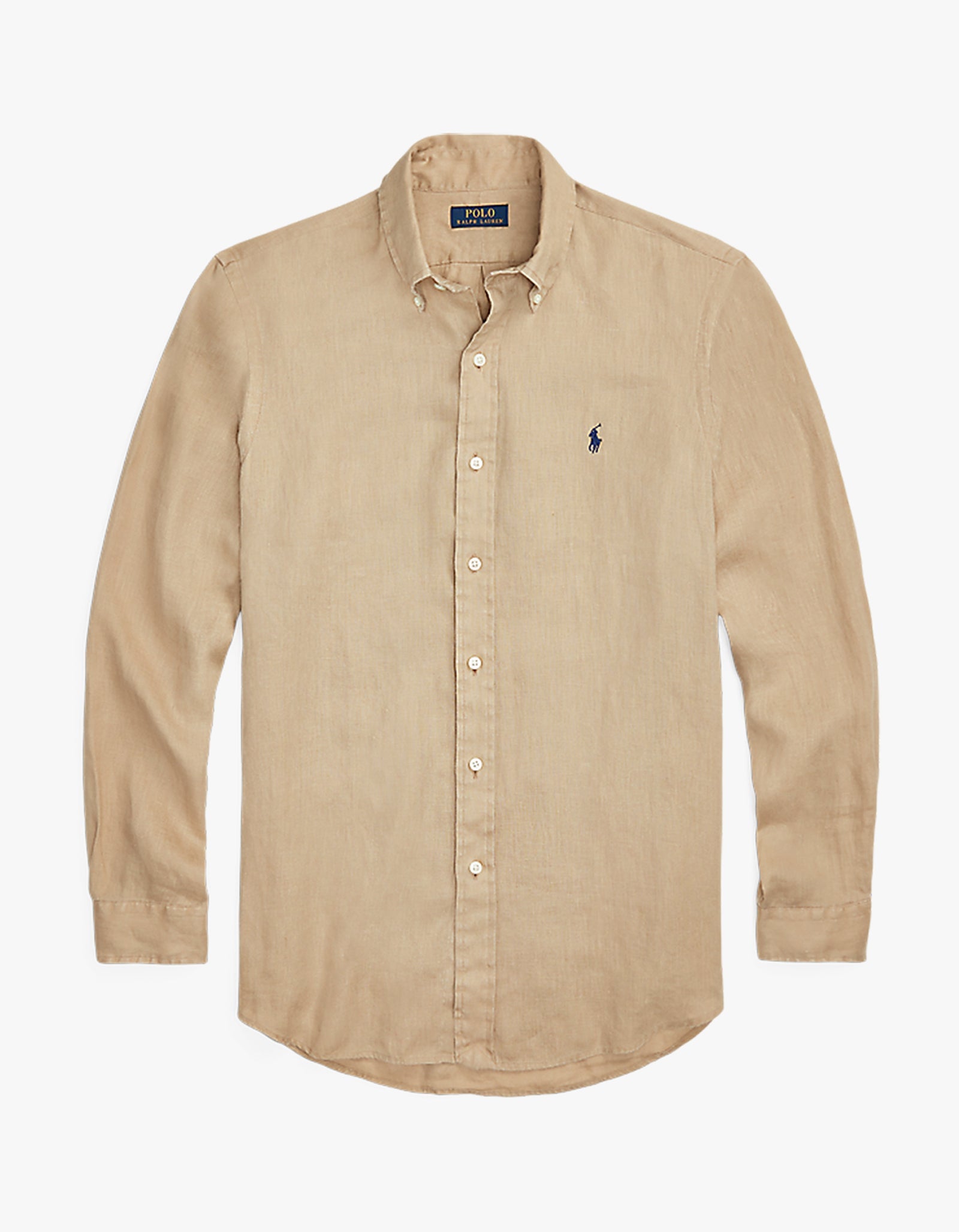 Superette | Long Sleeve Linen Sport Shirt - Vintage Khaki