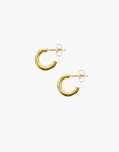 Superette  Classic Hoop Earrings - 18K Gold Plated