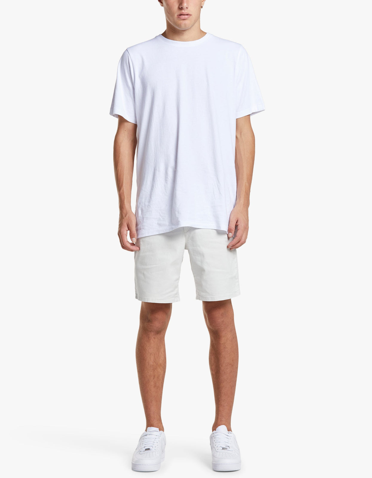 Superette  Perry Stretch Twill Short - Chalk