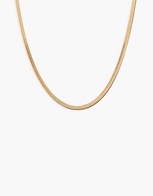 Superette | Hailey Snake Necklace 4MM - 18k Gold Vermeil