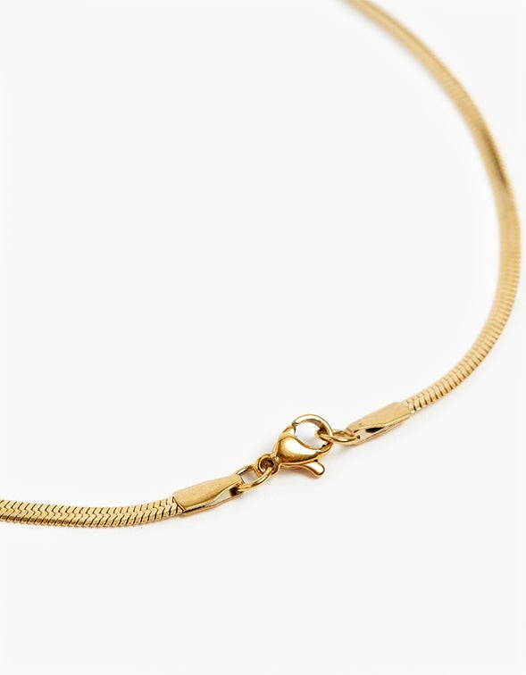 Superette | Hailey Snake Necklace 4MM - 18k Gold Vermeil