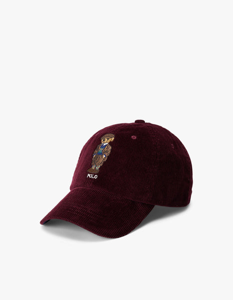 Superette | Polo Bear Town & Country Cap - Rich Ruby