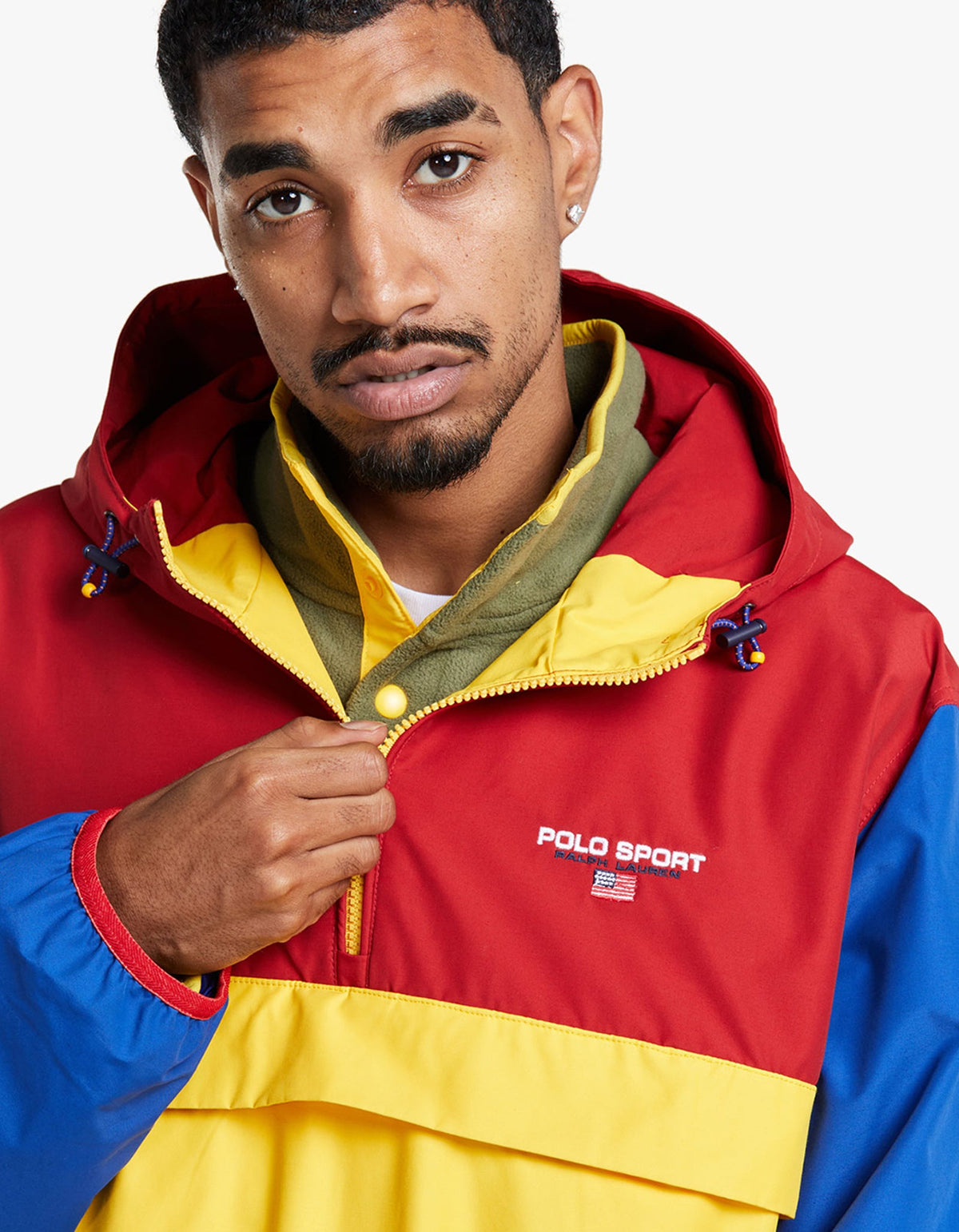 Polo sport colorblock windbreaker Clearance