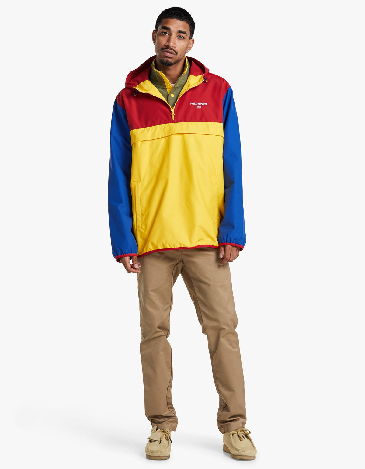 Polo sport colorblock windbreaker Clearance