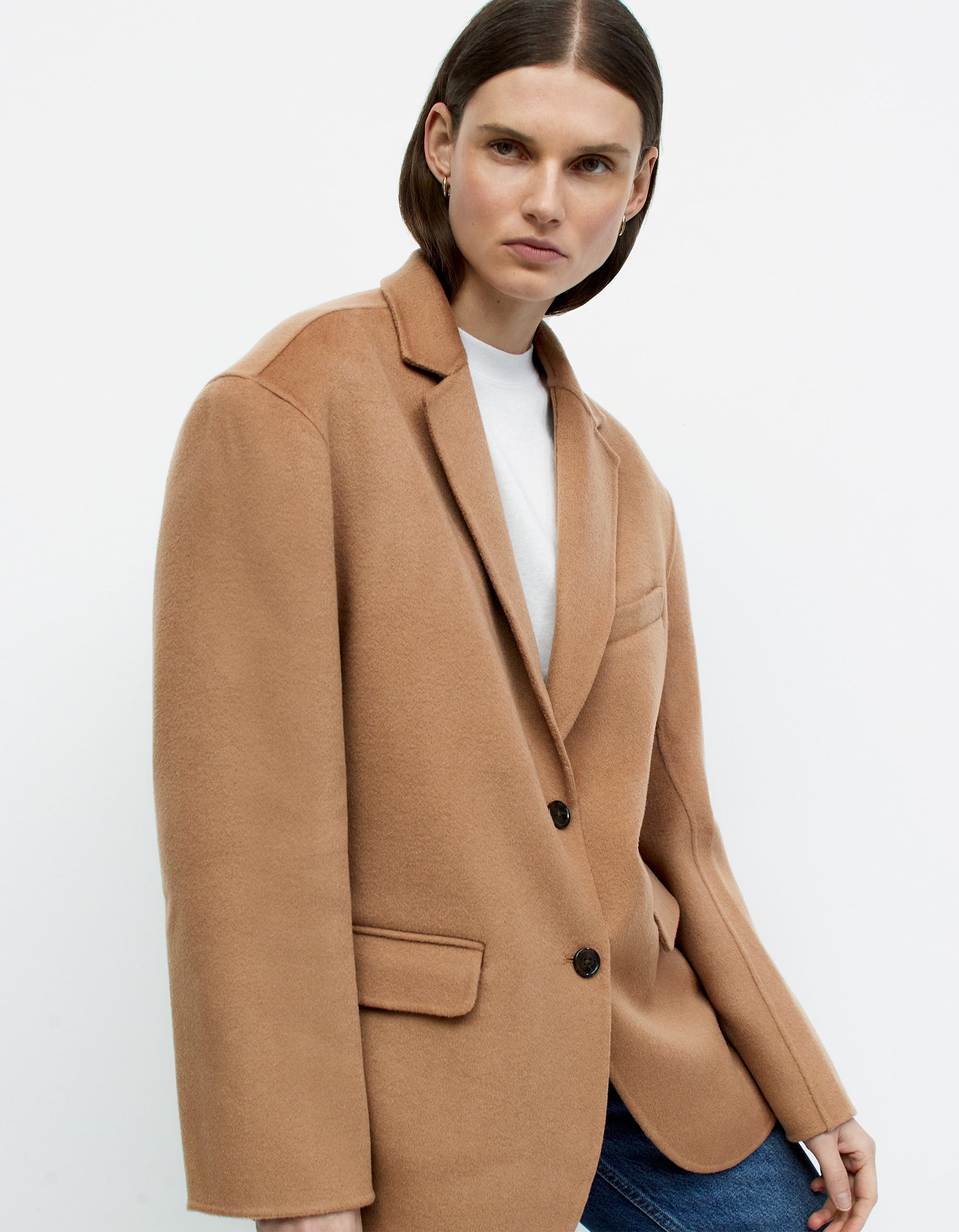 Other stories camel outlet blazer