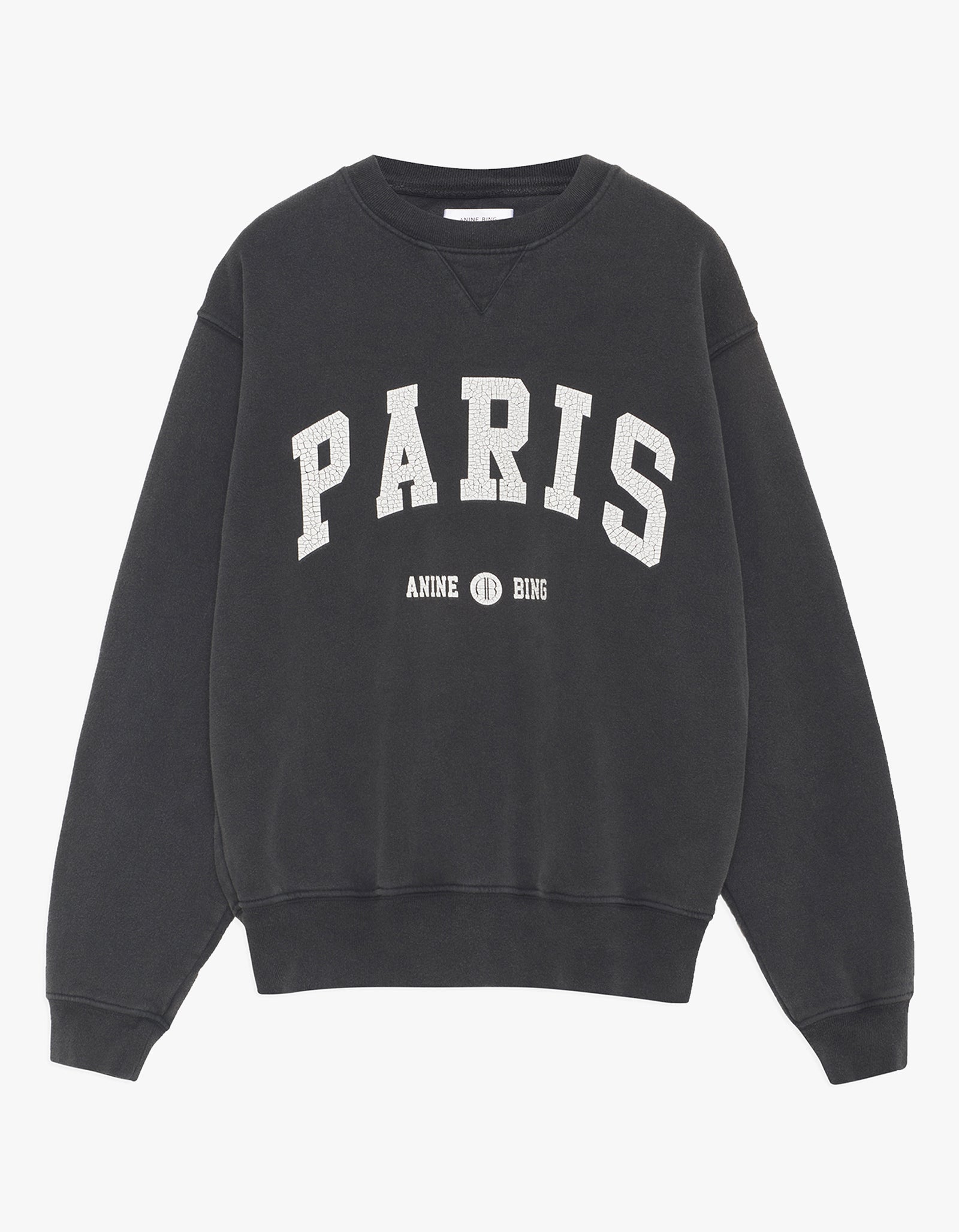 Superette Ramona Sweatshirt University Paris Washed Black