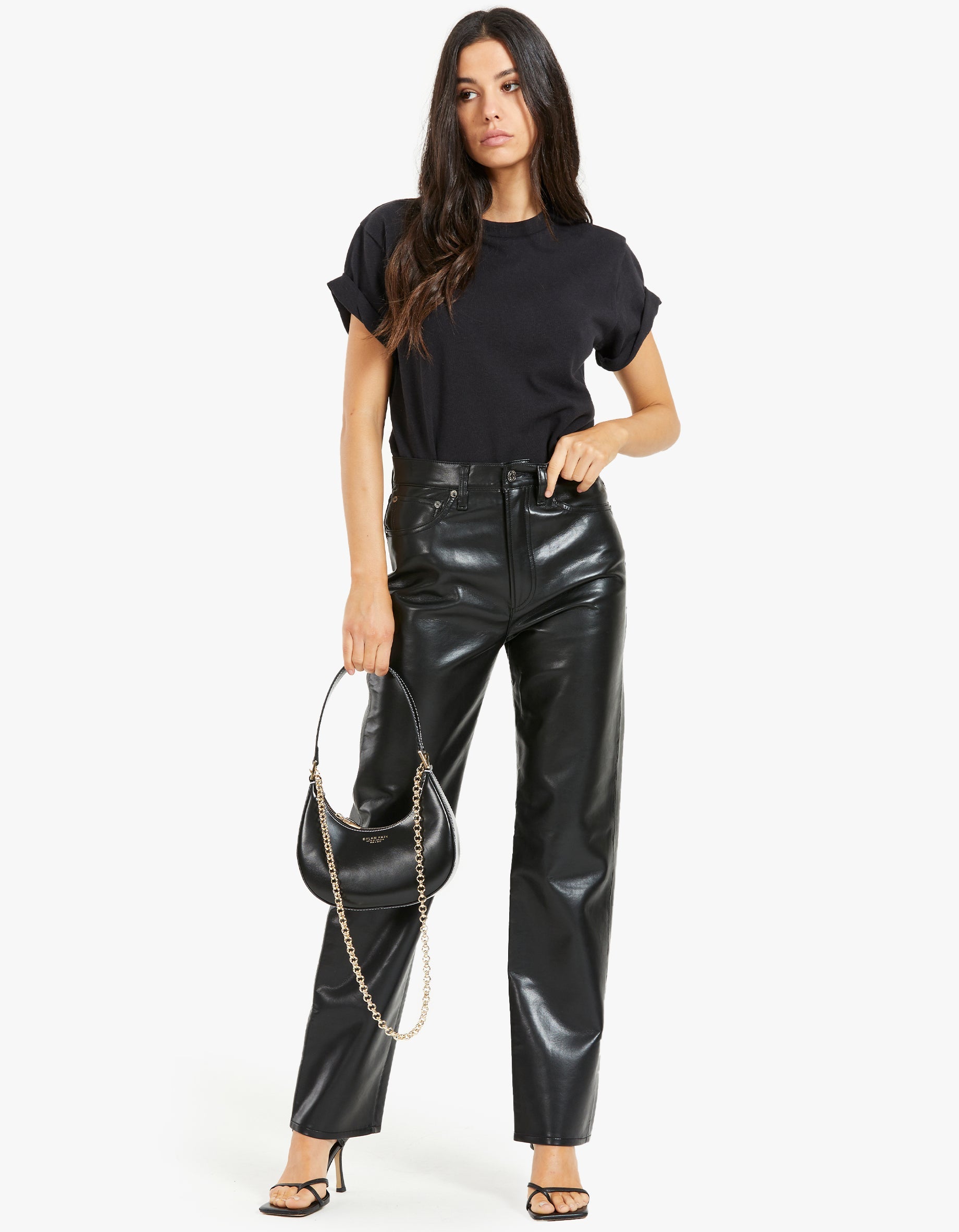 Superette Recycled Leather 90s Pinch Waist Detox