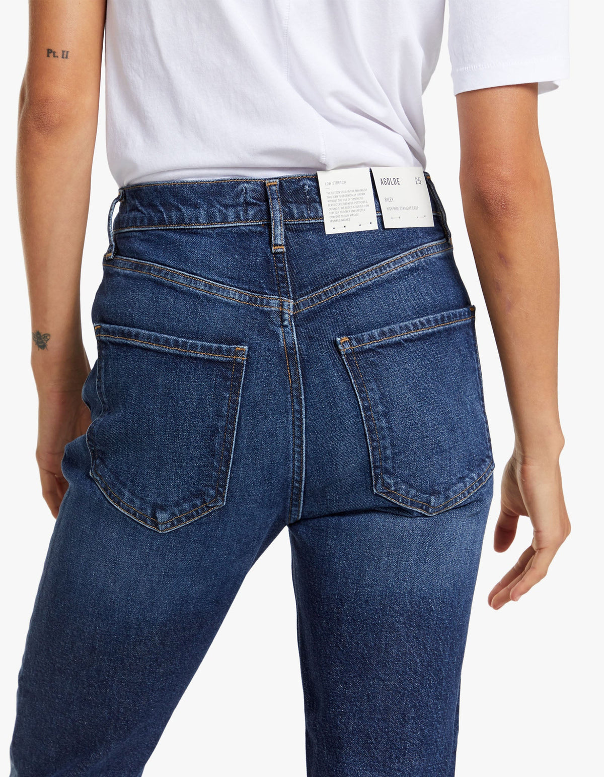 Superette | Riley High Rise Straight Crop - Divided