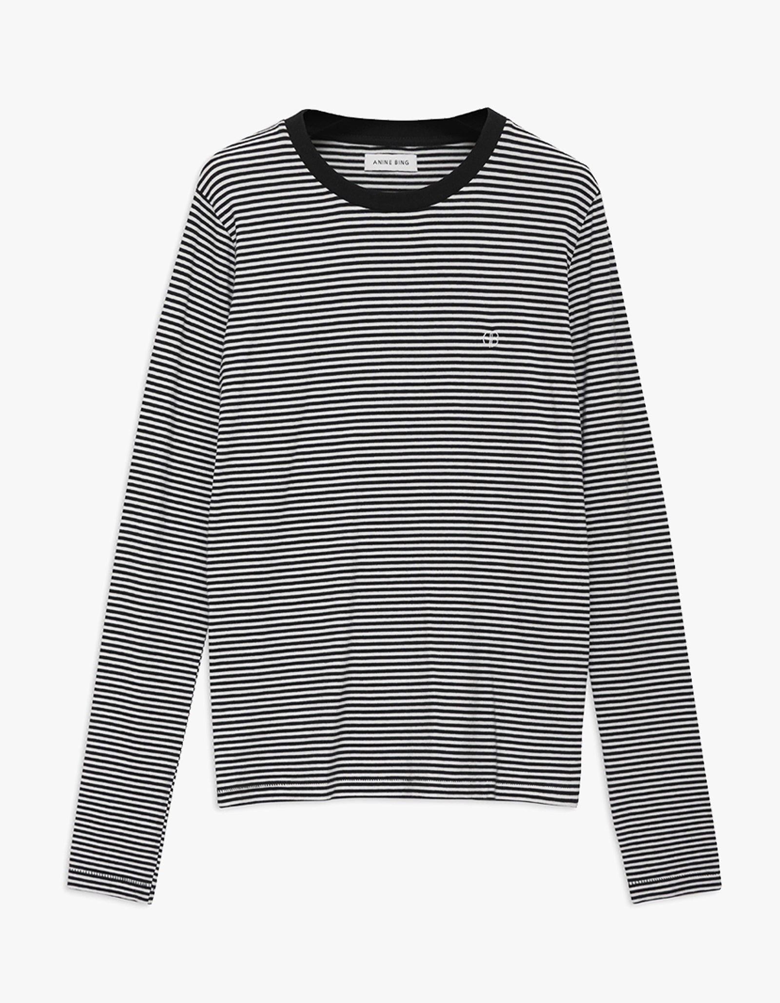 Superette Rylan Tee Black And White Stripe