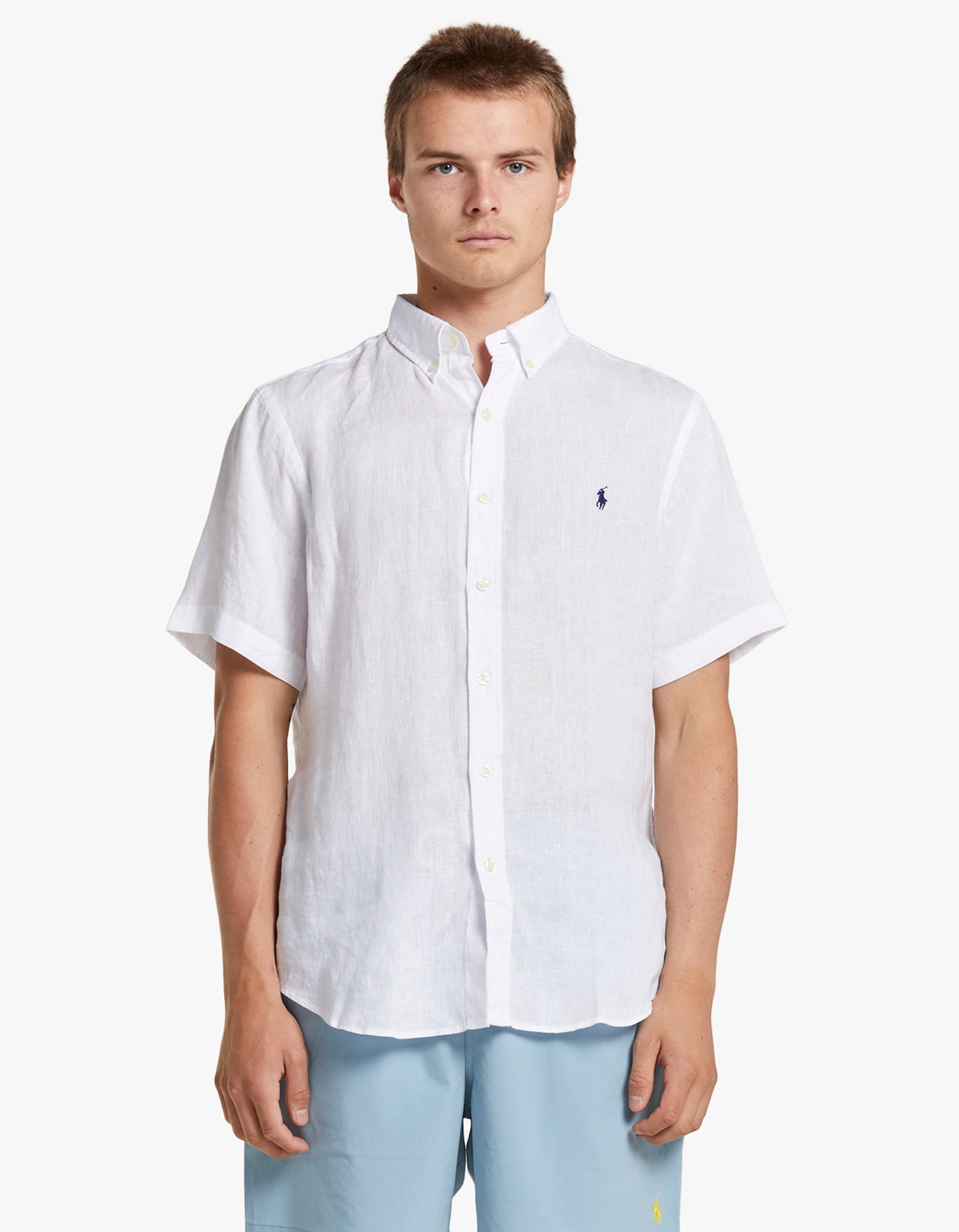 Superette | Short Sleeve Sport Shirt - White