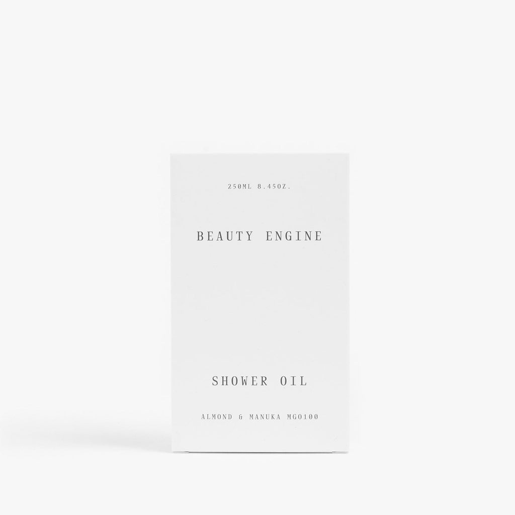 Superette Shower Oil Sweet Almond & Manuka Honey