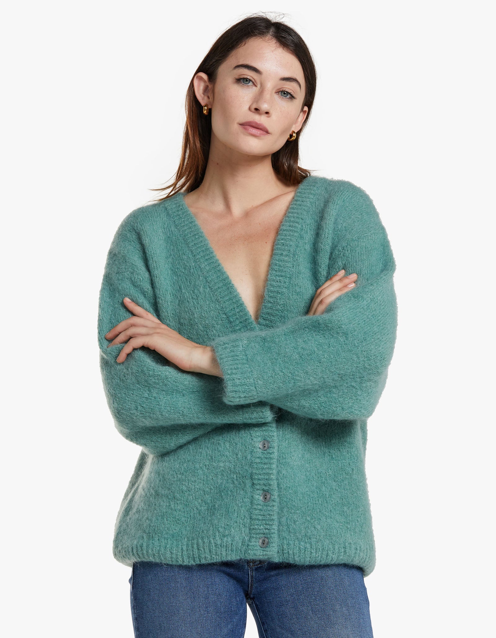 American vintage store mohair jumper